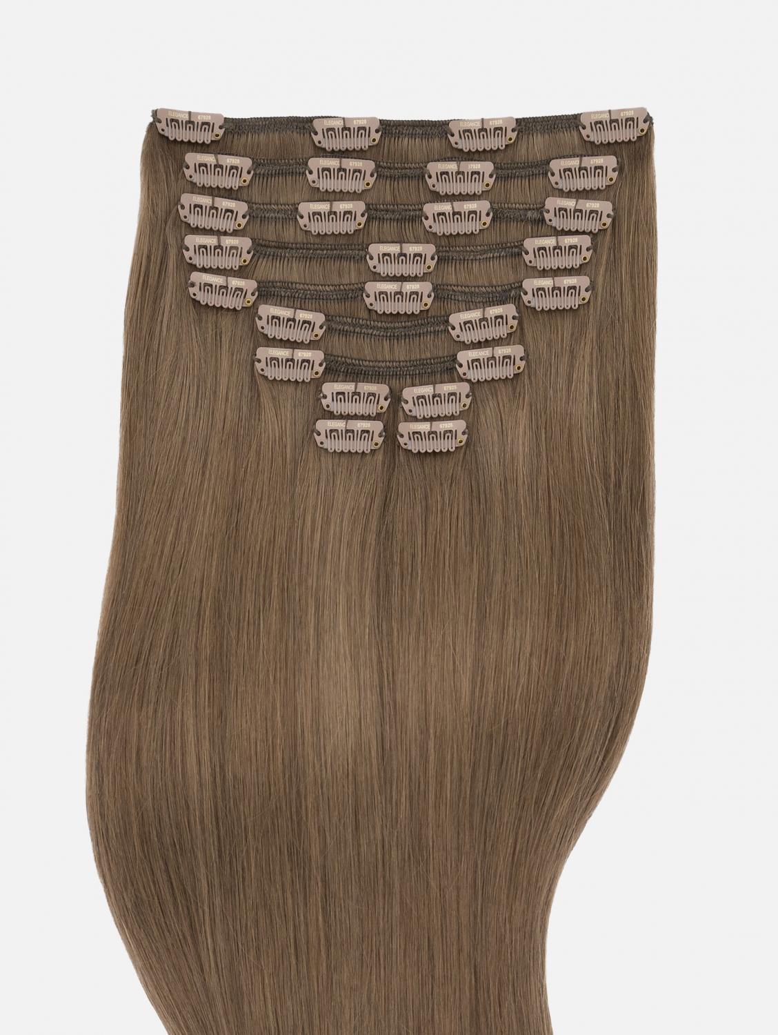 Clip-In Hair Extensions Set LUXURY Original Straight