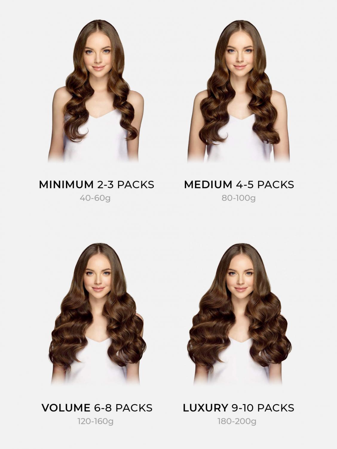 Pre-bonded Hair Extensions Original Straight